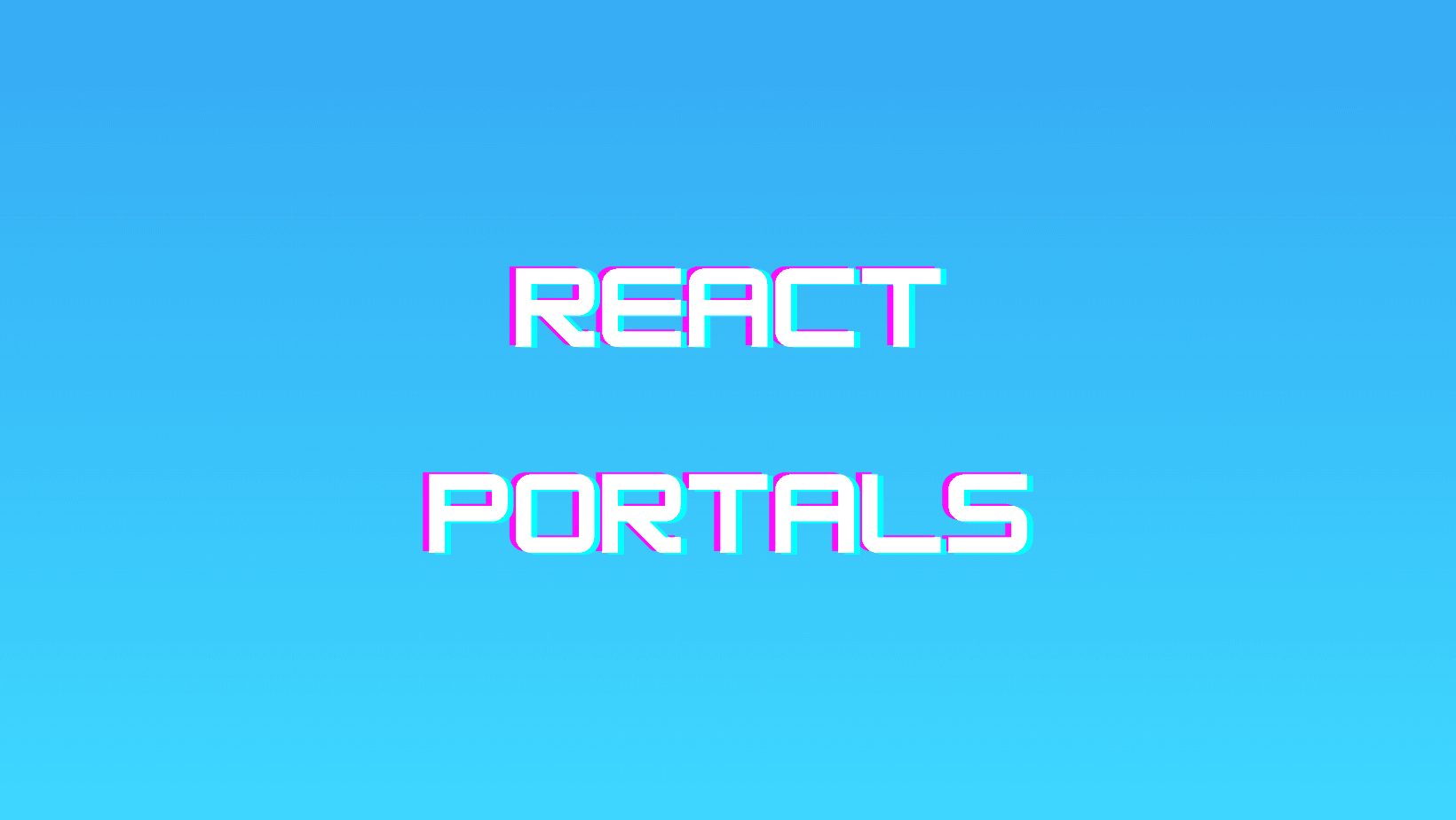 Teleport react components in your page