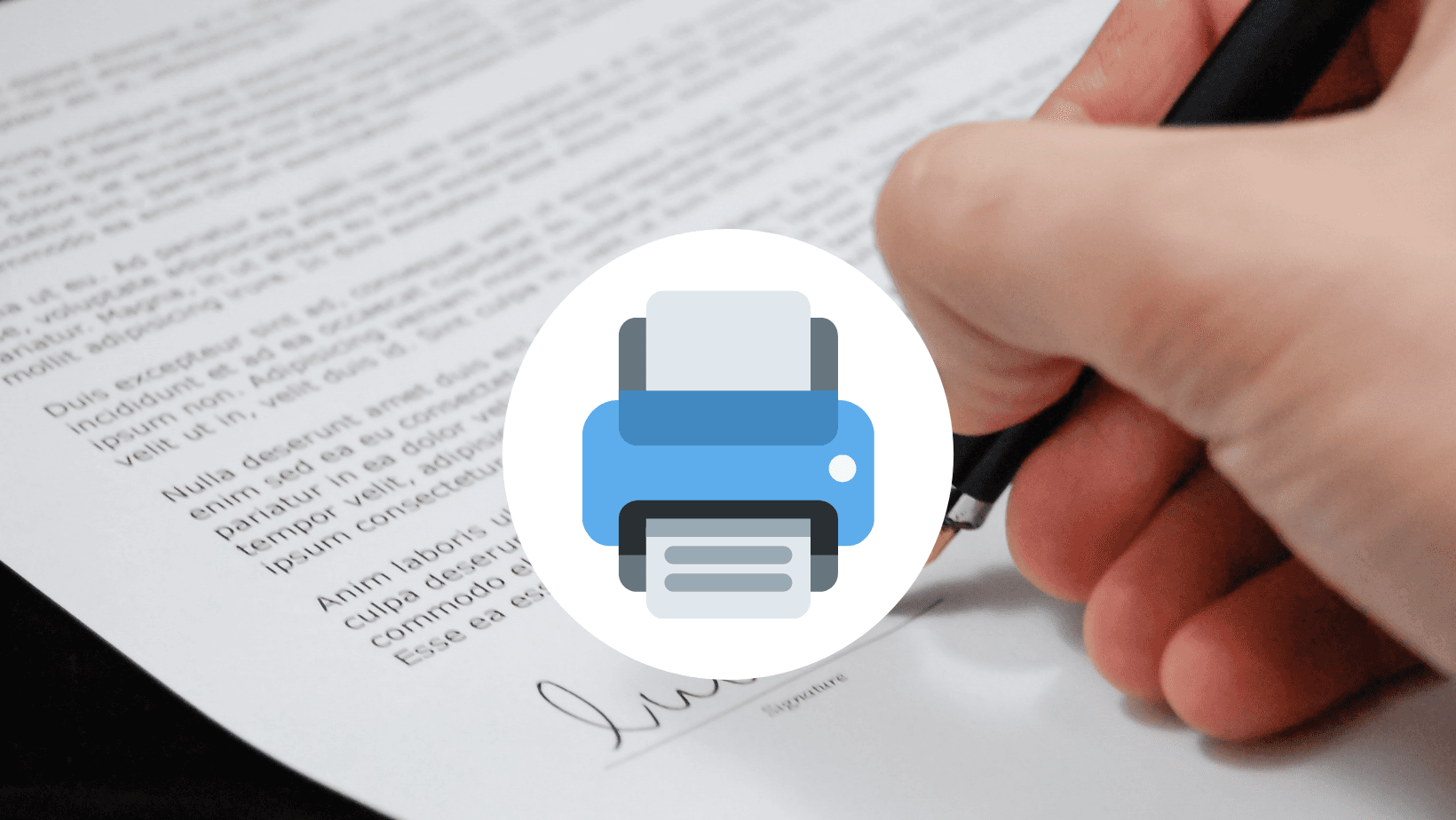 HTML printer friendly headers and footers