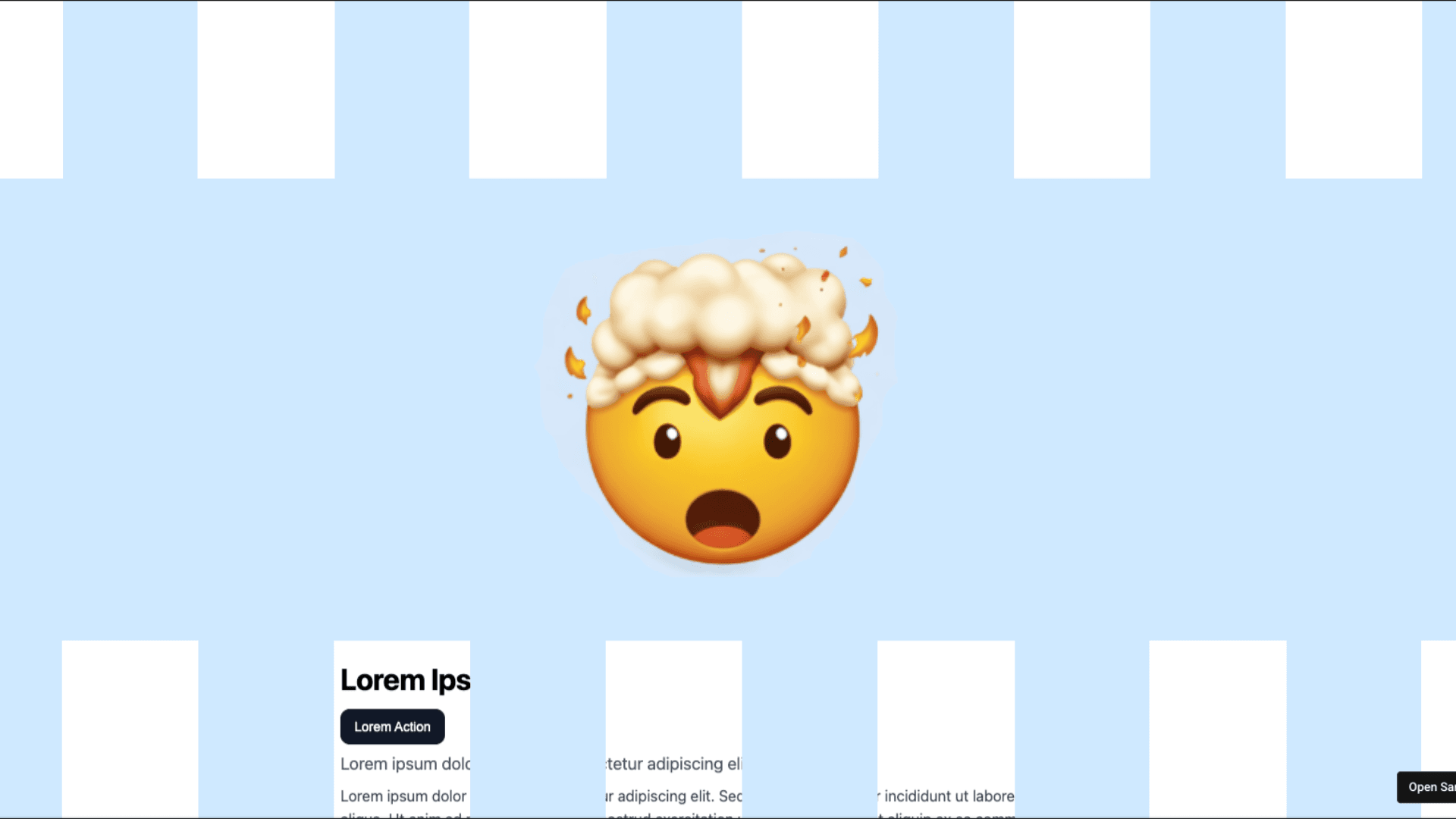 Mind Blowing Cut Page Animation in React