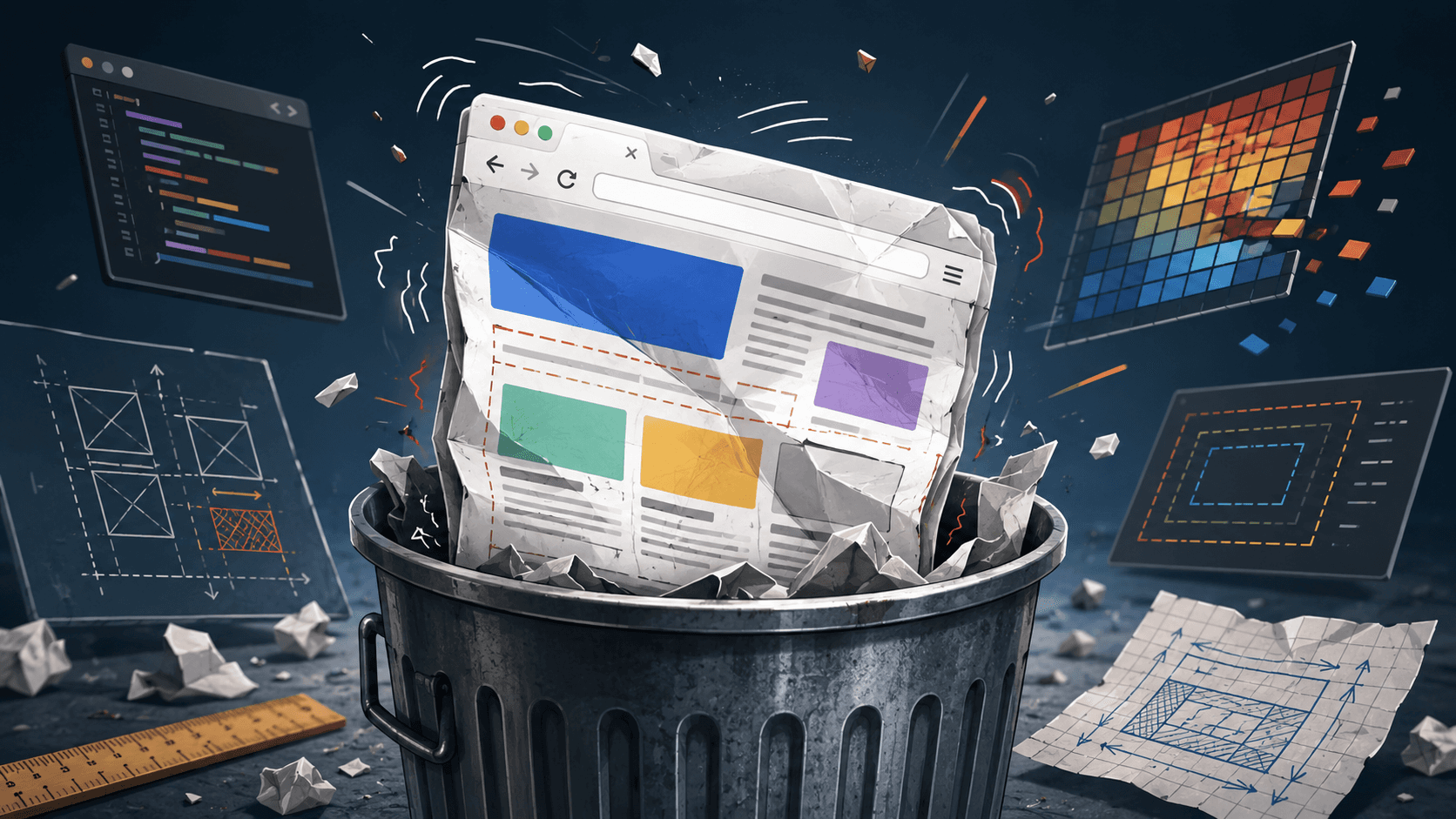 Don't throw your layout into the bin